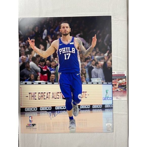 JJ Redick signed autographed Philadelphia 76ers 16x20 photo JSA #WPP391380 - Picture 1 of 3
